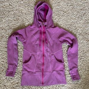 ATHLETA Strength Hoodie Purple Sz M